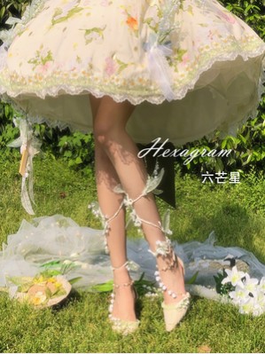 Lily Of The Valley Classic Lolita Shoes (UN64)